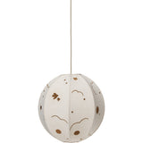 Ferm Living Natural/Bronze Skye Textile Lampshade