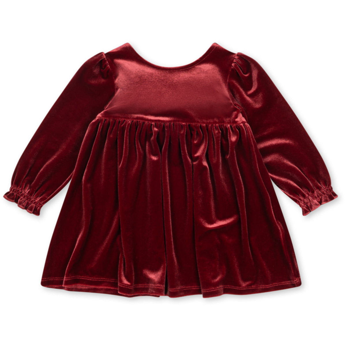 Konges Sløjd x Luksusbaby Red Dahlia Gia Bow Dress Grs