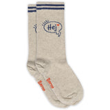Mp Danmark x Børns Vilkår Beige Melange Hej Socks - 2-pack