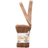 Silly Silas Wooly Footless Tights With Braces Cappuccino