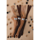 Silly Silas Wooly Footless Tights With Braces Espresso Brown
