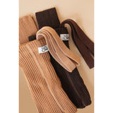 Silly Silas Wooly Footless Tights With Braces Espresso Brown