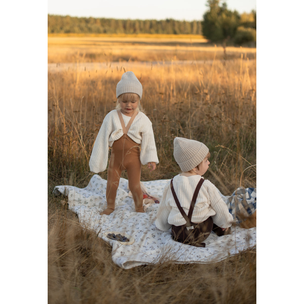 Silly Silas Wooly Footed Tights With Braces Espresso Brown
