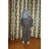 Konges Sløjd Laurel Blue Check Cara Pants Gots