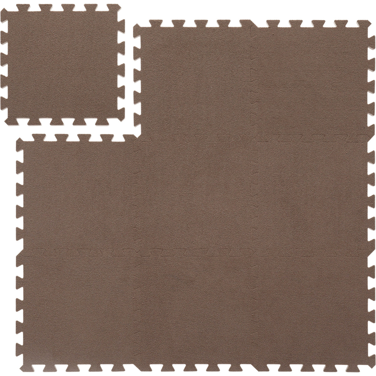 That's Mine Cool Brown Aiva Foam Play Mats Square