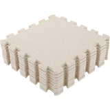 That's Mine Soft Beige Aiva Foam Play Mats Square