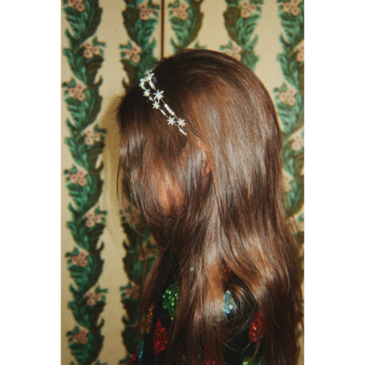 Konges Sløjd Silver Mix Sparkly Star Hairbrace