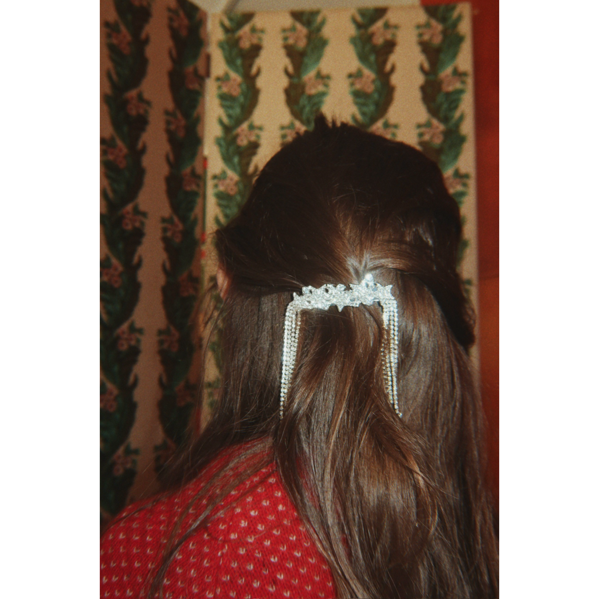 Konges Sløjd Silver Mix Big Sparkly Star Hair Clip