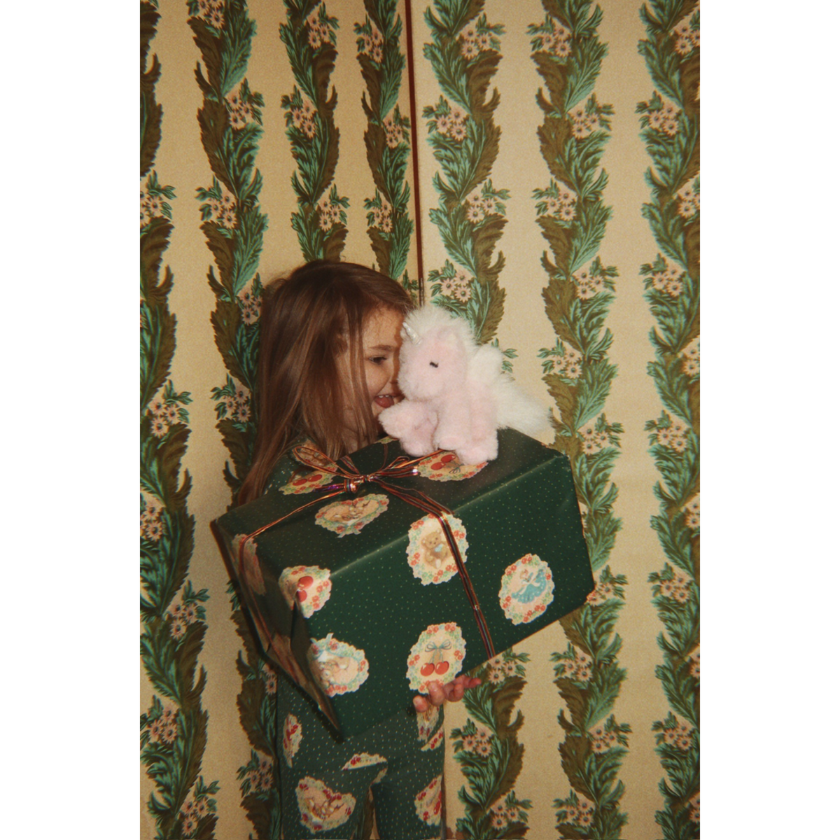 Konges Sløjd Deer Diary Green Basic Blouse/Pants Set Gots