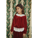 Konges Sløjd Red Dahlia Venola Blouse Grs