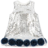 Konges Sløjd Silver Tindra Rose Dress Grs