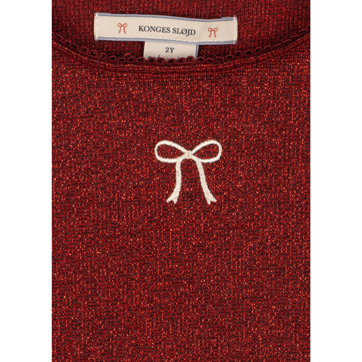 Konges Sløjd Red Dahlia Roli Blouse Ocs