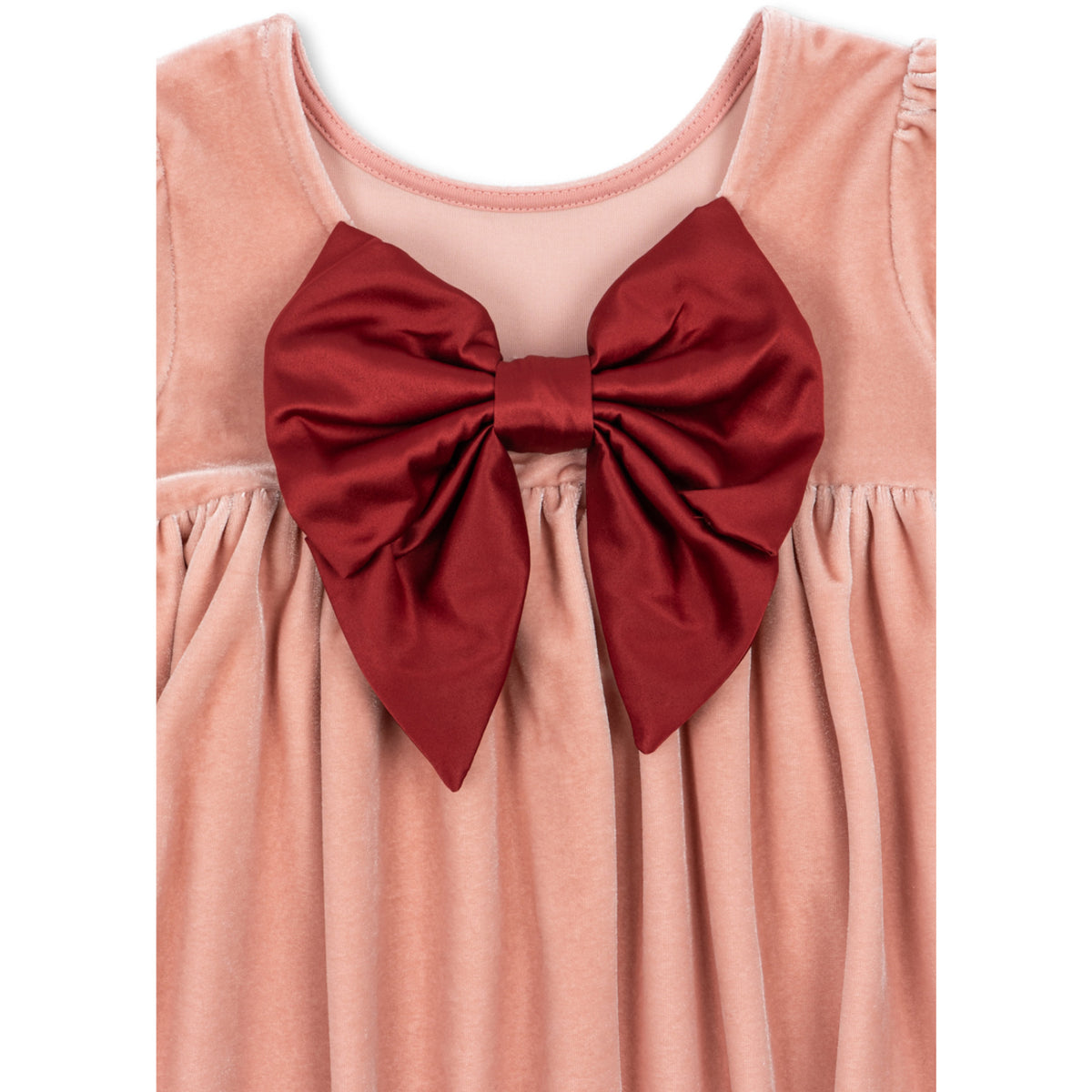 Konges Sløjd Mellow Rose Gia Bow Dress Grs
