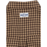 Konges Sløjd Chocolate Check Foret Ls Shirt Gots
