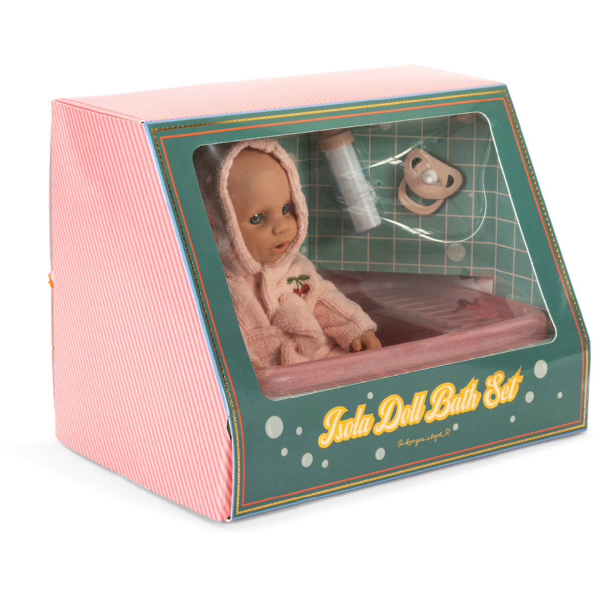 Konges Sløjd Cherry Isola Doll Bath Set