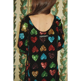 Konges Sløjd Amour Sequin Cuore Dress