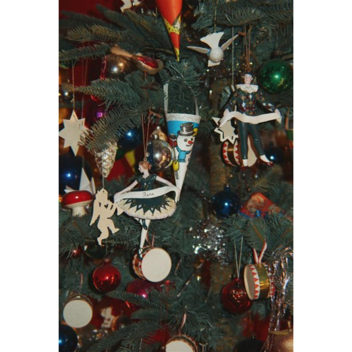 Konges Sløjd Multi Christmas Ornament Harlekin Ballerina