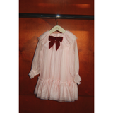 Konges Sløjd Creole Pink Bow Dress