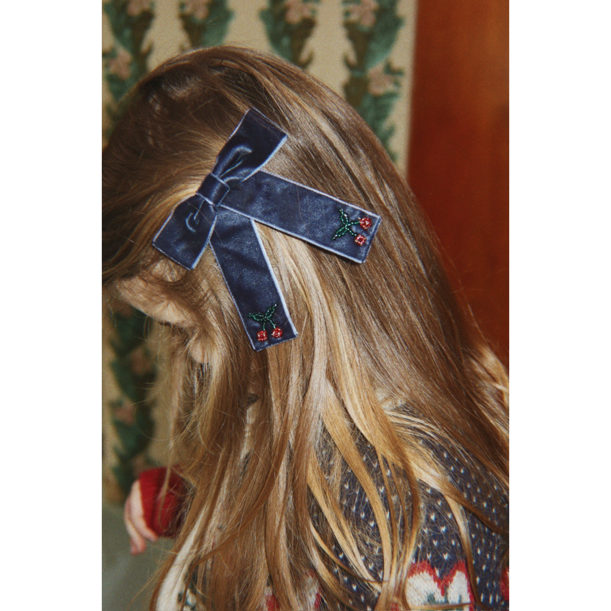 Konges Sløjd Navy 2 Pack Juliette Bow Hair Clip