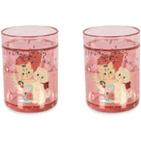 Konges Sløjd Rose Cat 2 Pack Glitter Cups