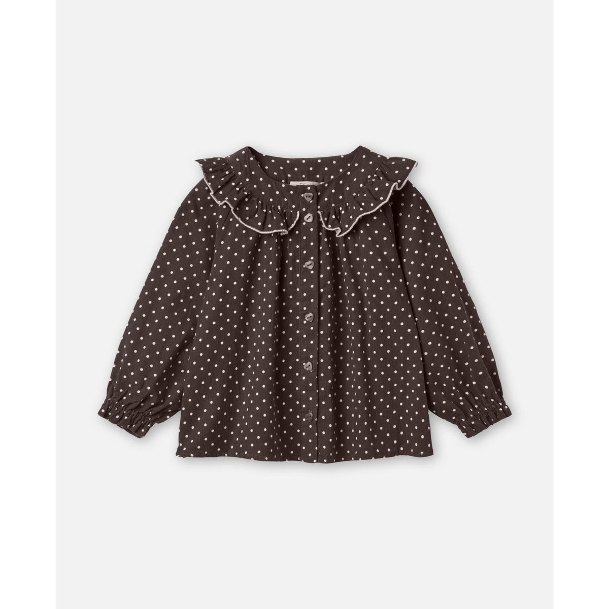 Fliink Coffee Bean Dot Dolly Dot Blouse