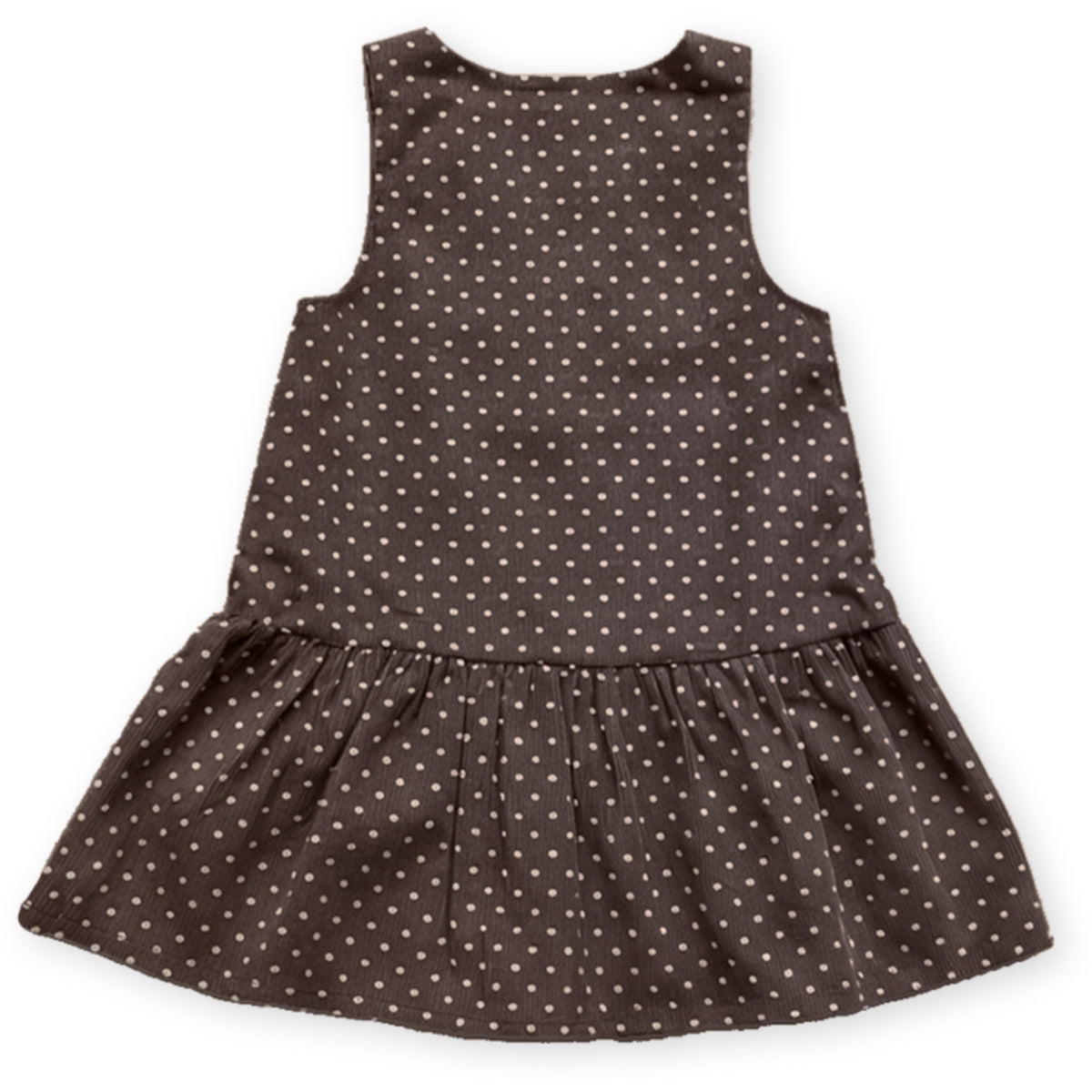 Fliink Coffee Bean Dot Dolly Dot Spencer Dress