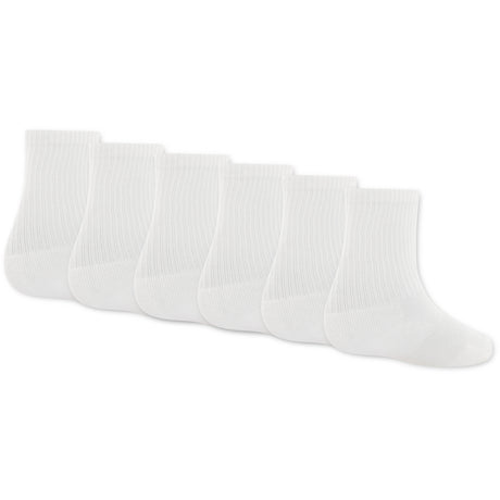 LACOSTE Blanc 6Pk Crew Socks