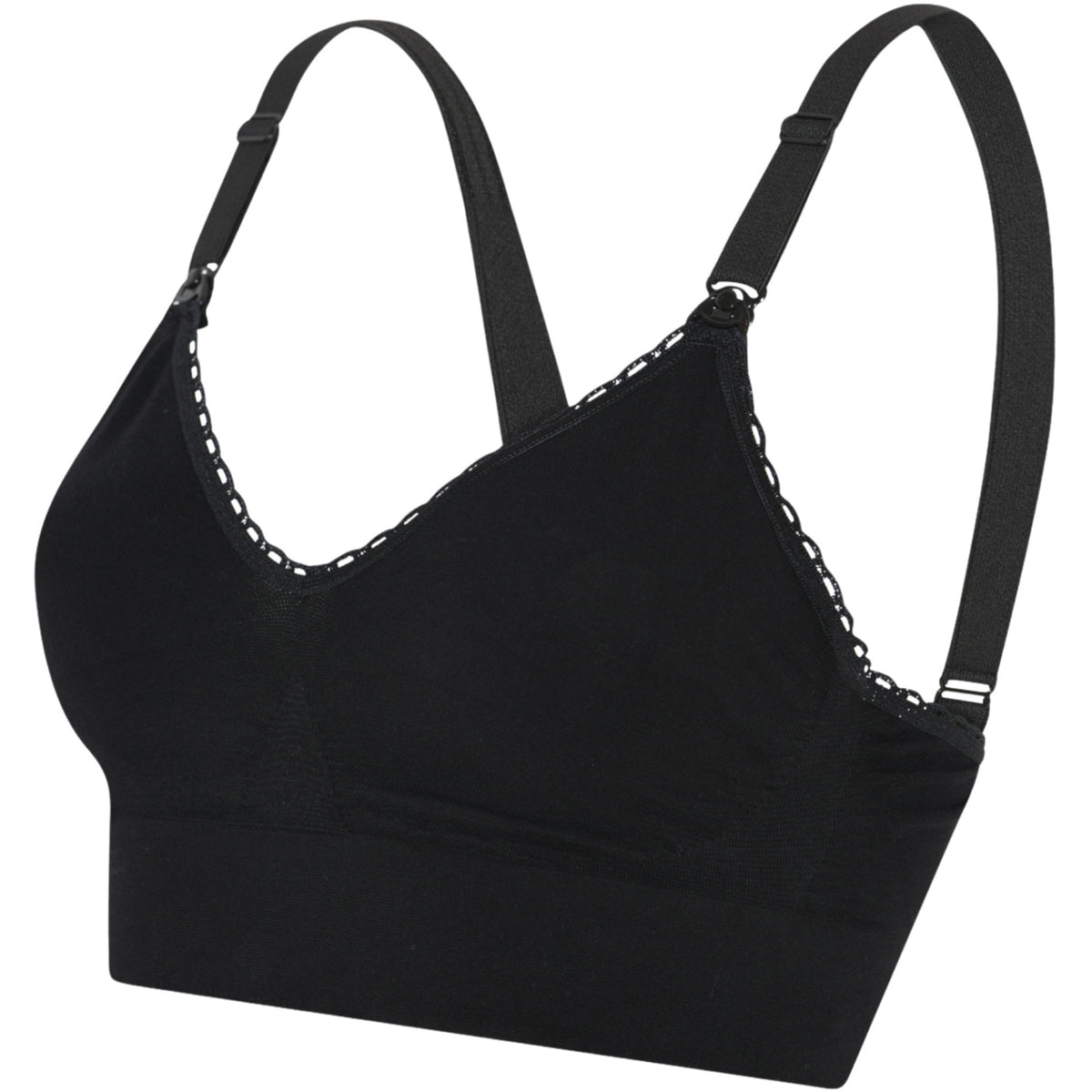 momkind Nursing Bra Black