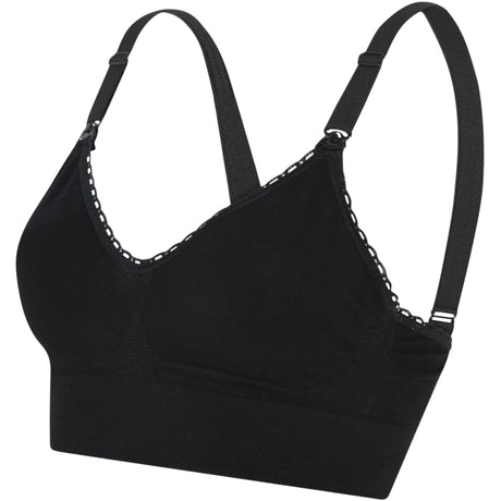momkind Nursing Bra Black
