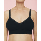 momkind Nursing Bra Black