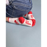 Mp Danmark x Børns Vilkår Cream Heart Socks - 2-pack