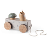 Sebra Woodland Pop-Up Pull-Along Toy Wooden Fsc™️ 100%