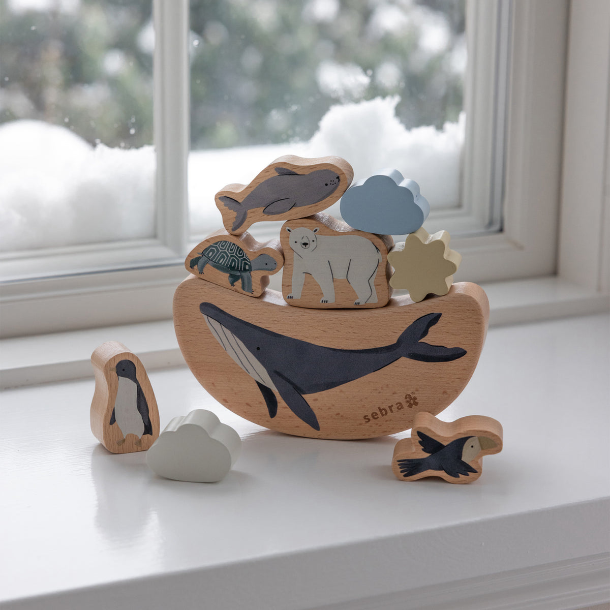 Sebra World Of Sebra Balance Toy Wooden Fsc™️ 100%