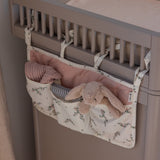 Sebra Powder Blossom 3-Pocket Nursery Organizer
