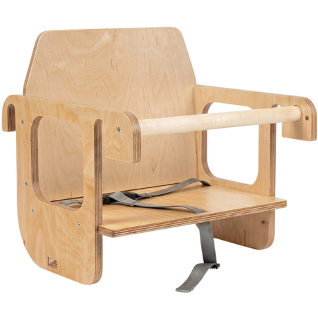 Duck Woodworks Natural High Chair Addon For Kitchen Tower EC