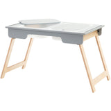Duck Woodworks Grey Sensory Table With 2 Boxes Included