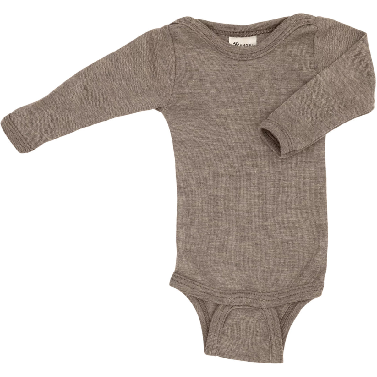 Engel Baby Body Long Sleeved Walnut