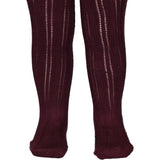 MarMar Tights Pointelle Deep Mulberry Tights Pointelle