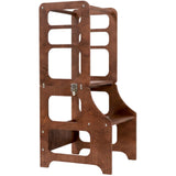 Duck Woodworks Honey Glaze Foldable Tower Stained