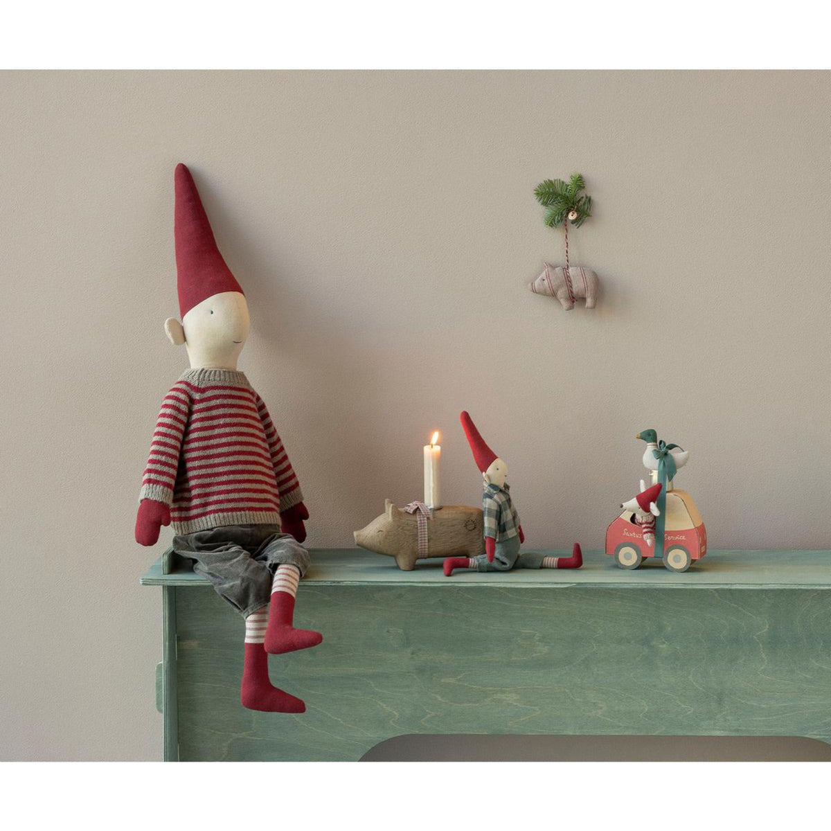 Maileg Julemus, Lillesøster In Bilæske