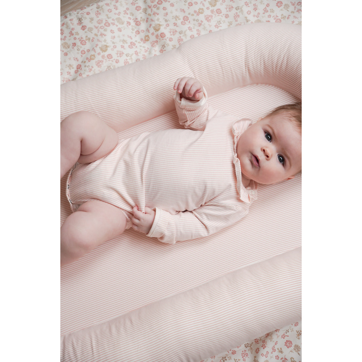 Cam Cam Copenhagen Classic Stripes Rose Long Sleeved Body Holly