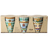 Rice Melamine Kids Cup With Blue Music Band Print - Small - 6 Pack - 160 Ml