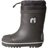 Name It Chocolate Brown Nmnnuno Thermo Rubberboot Solid Noos