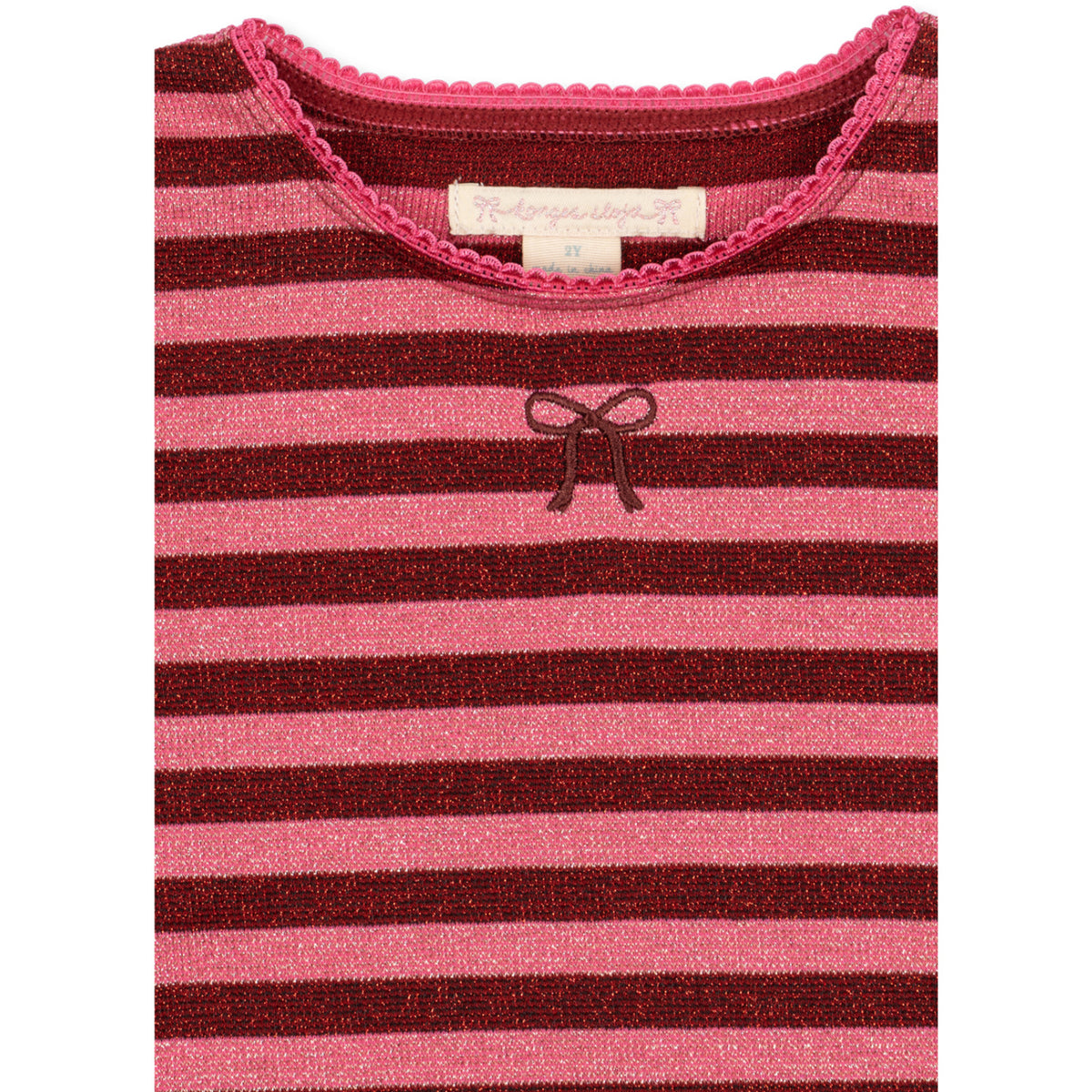 Konges Sløjd Pinky Stripe Roli Stripe Blouse Ocs