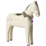 Maileg Wooden candle holder, Large horse