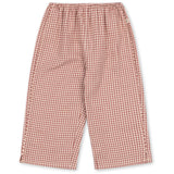 Konges Sløjd Canyon Check Foret Slit Pants Gots