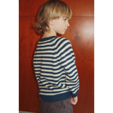 Konges Sløjd Blue Stripe Billi Knit Cardigan