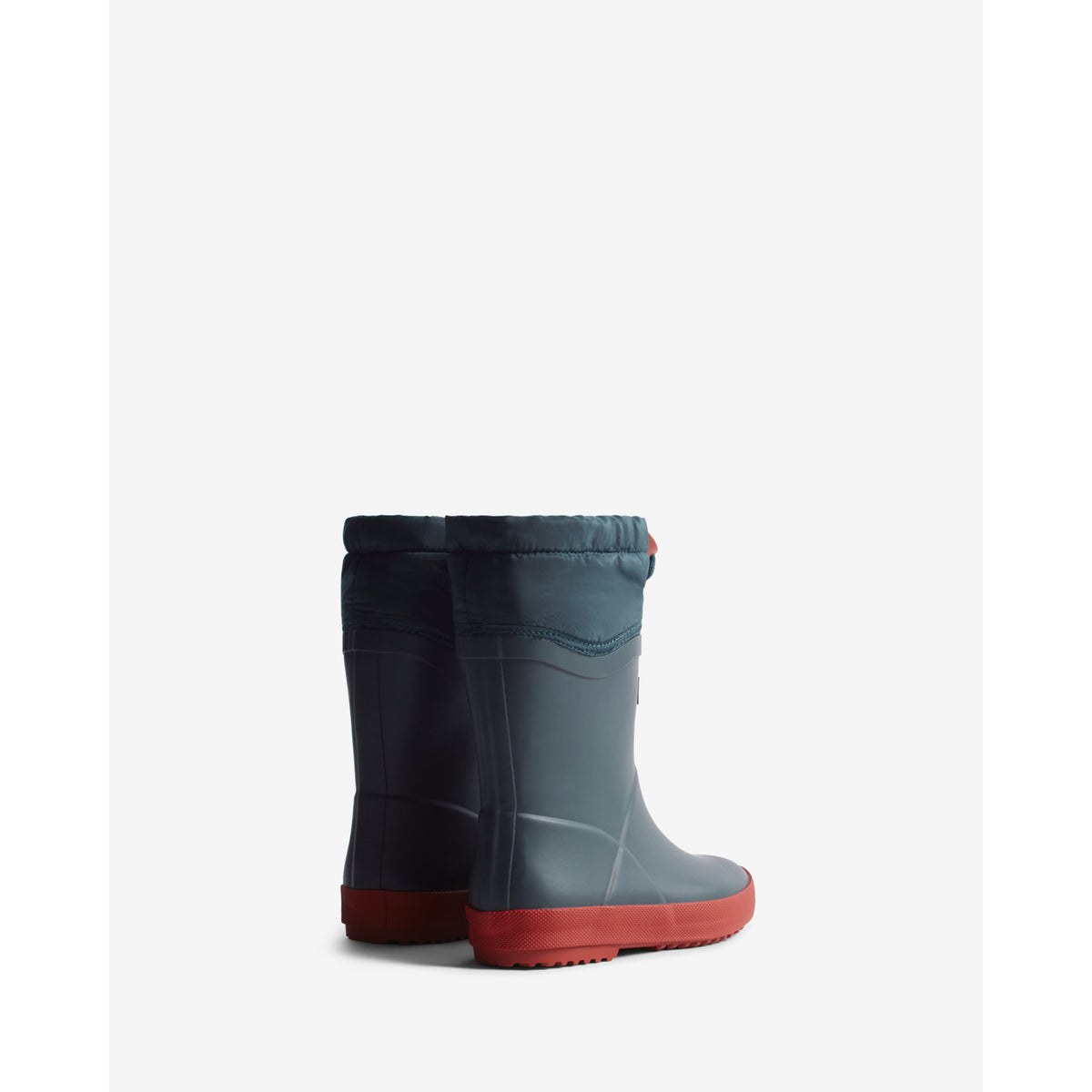 Hunter Navy/Military Red Kids First Insulated Nylon Boot