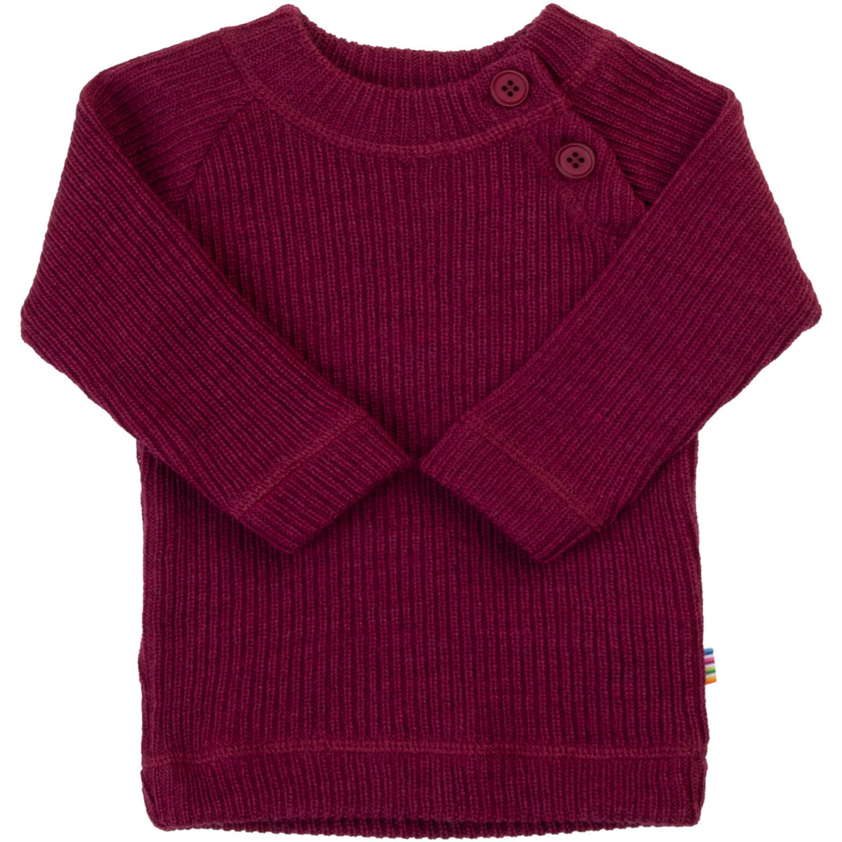 Joha Wine Melange Blouse W/Long Sleeves