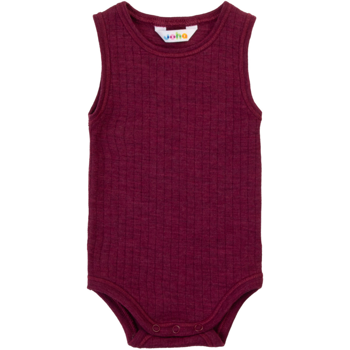 Joha Wine Melange Body Without Sleeves